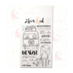 Sellos Julio Mola Alúa Cid scrapbook la esquinita del scrap tienda online de scrapbooking venta de colecciones papeles stickers die cuts chapas troqueles suajes