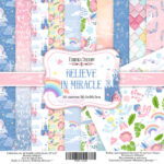 BELIEVE IN MIRACLE FABRIKA DECORU la esquinita del scrap scrapbooking papeles stickers perforadoras colecciones sellos tintas die cuts online 1
