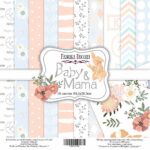 Baby and Mama FABRIKA DECORU scrapbook la esquinita del scrap tienda online de scrapbooking venta de colecciones papeles stickers die cuts chapas troqueles suajes sellos 1b