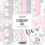 Scandi Baby Girl FABRIKA DECORU scrapbook la esquinita del scrap tienda online de scrapbooking venta de colecciones papeles stickers die cuts chapas troqueles suajes sellos 01
