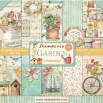 Garden STAMPERIA scrapbook la esquinita del scrap tienda online de scrapbooking venta de colecciones papeles stickers die cuts chapas troqueles suajes sellos
