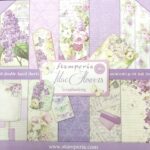 Lilac Flowers STAMPERIA scrapbook la esquinita del scrap tienda online de scrapbooking venta de colecciones papeles stickers die cuts chapas troqueles suajes sellos