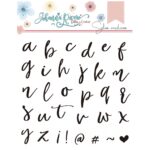Abecedario JOHANNA RIVERO scrapbook la esquinita del scrap tienda online scrapbooking venta colecciones papeles stickers die cuts chapas troqueles sellos