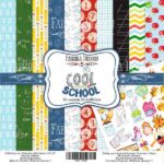 COOL SCHOOL - FABRIKA DECORU la esquinita del scrap scrapbooking papeles stickers perforadoras colecciones sellos tintas die cuts online