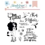 Niña Feliz JOHANNA RIVERO scrapbook la esquinita del scrap tienda online scrapbooking venta colecciones papeles stickers die cuts chapas troqueles sellos