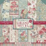 GRAND HOTEL STAMPERIA scrapbook la esquinita del scrap online de scrapbooking coleccion papel stickers die cuts chapas troqueles suajes sellos 1