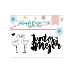 JUNTOS ES MEJOR Johanna Rivero colección papeles scrapbook 2019 La esquinita del scrap sellos die cuts herramientas