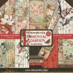 ORIENTAL GARDEN - STAMPERIA - scrapbook la esquinita del scrap online de scrapbooking coleccion papel stickers die cuts chapas troqueles suajes sellos