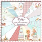 SCP 1002 Dayka Trade PLAYA Dayka la esquinita del scrap scrapbook coleccion papeles die cuts sellos stickers pads 1
