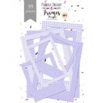 purple set de 50 marcos frames fabrika decoru la esquinita del scrap México scrapbooking 1