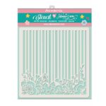 stencil wallpaper AIRES DE LIBERTAD Johanna Rivero colección papeles scrapbook 2019 La esquinita del scrap sellos die cuts herramientas 2