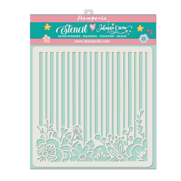 stencil wallpaper AIRES DE LIBERTAD Johanna Rivero colección papeles scrapbook 2019 La esquinita del scrap sellos die cuts herramientas 2