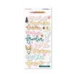 Bloc WONDERLAND Lora Bailora navidad La esquinita del scrap México scrapbook papel suajes die cuts 21 min