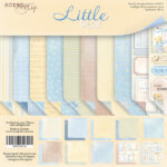 LITTLE BEAR Scrapmir colección bebé niño infantil scrapbook 8x8 la esquinita del scrap México 1