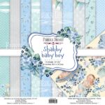 SHABBY BABY BOY Fabrika Decoru scrapbooking colección papeles niño bebé infantil retro la esquinita del scrap México 1