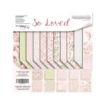 SO LOVED Scrapmir colección floral romántica amor parejas scrapbook 8x8 la esquinita del scrap México 1 min