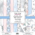 WINTER MELODY Fabrika decoru scrapbooking colección navidad nieve invierno fiestas la esquinita del scrap México 1 min