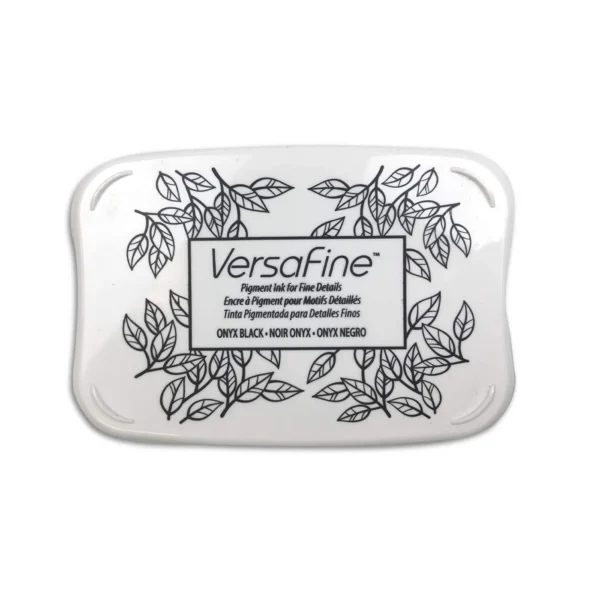 almohadilla de tinta Versafine Onyx Black 2