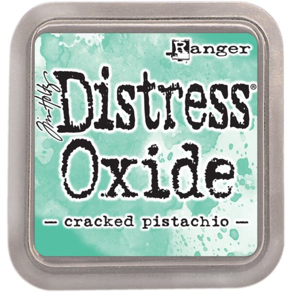 cracked pistachio DISTRESS OXIDE INK PAD ranger Tim Holtz la esquinita del scrap Mexico scrapbook 1