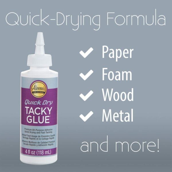 ALEENEs adhesivo Quick Dry Tacky glue pegamento multiusos 22