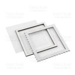 CUADRADO FESTONEADO SHAKER FABRIKA DECORU la esquinita del scrap scrapbooking papeles stickers perforadoras colecciones die cuts sellos tintas troquelados online