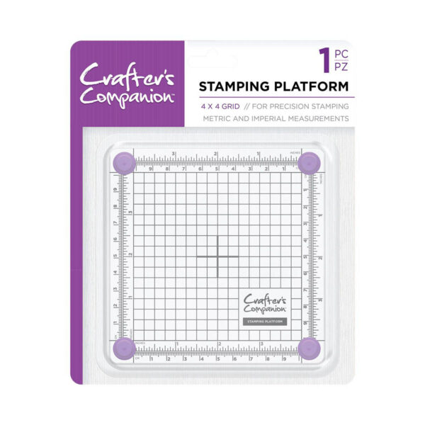base de estampación CRAFTER'S COMPANION scrapbooking stamping platform sellos La esquinita del scrap México 1