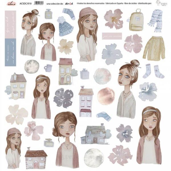 set die cuts troqueles ALMA colección ALMA Alúa Cid scrapbooking La esquinita del scrap México tienda online