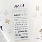 sello ESTE TRIMESTRE Alúa Cid colección MI DÍA A DÍA scrapbooking la esquinita del scrap México 2