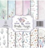 NUNCA DEJES DE SOÑAR - Amelie Prager Orita scrapbooking atrapasueños plumas La esquinita del scrap México