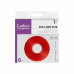 cinta roja adhesiva doble cara red liner tape 12mm - CRAFTERS scrapbooking la esquinita del scrap México