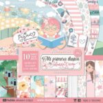 MI PRIMERA ILUSIÓN NIÑA - Johanna Rivero Stampería comunión scrapbooking La esquinita del scrap México