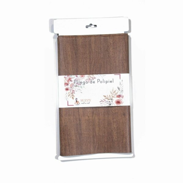 polipiel SUZZY encuadernación midori ecopiel scrapbook La esquinita del scrap México POLIBRO5 - MADERA NOGAL