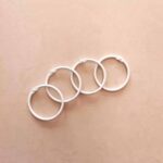 Anilla blanco 45 mm tipo aro ring para encuadernar metálicas scrapbooking La esquinita del scrap México 1