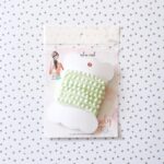 cintas de pompones lazos hilos scrapbooking La esquinita del scrap México embellishment verde kimidori