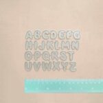 12953 - set letras abecedario alfabeto mayúsculas scrapbook troquel suaje la esquinita del scrap México