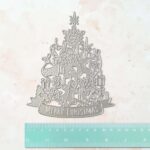 15963 - suaje árbol de navidad decorado troquel metálico suzzy La squinita del scrap México