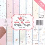 Little girl AMELIE PRAGER ORITA niña bebé scrapbook la esquinita del scrap México