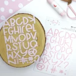 troquel alfabeto Letras colección Austral Alúa Cid scrapbooking 1