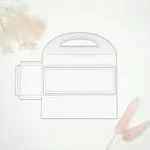 199030 caja 3D rectangular con asa
