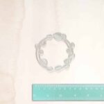 079118 - círculo de ramas y hojas scrapbook troquel suaje metal La esquinita del scrap México 1
