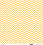 PAPEL BÁSICO IMPRESO UNA CARA 12"X12" chevron amarillo