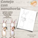 conejo con zanahoria portada