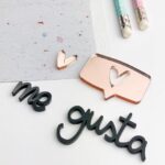 metacrilato colección ME GUSTA scrapbook DUNAON La esquinita del scrap México 2