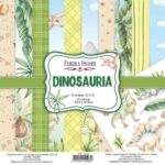 DINOSAURIA 12x12 dinosaurios infantil bebé niños Fabrika Decoru scrapbook La esquinita del scrap México