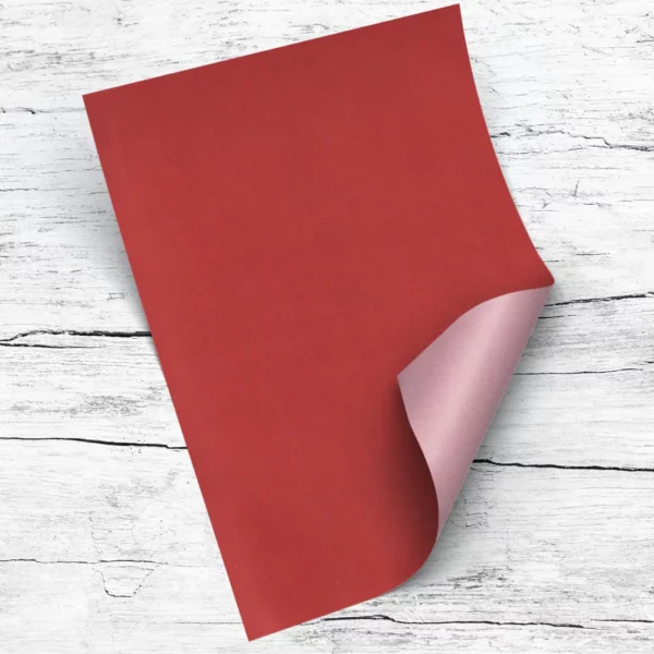 lienzo de polipiel o ecopiel Crimson Red Suzzy