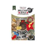 die cuts MILITARY STYLE hombres militar camuflaje Fabrika Decoru scrapbook La esquinita del scrap México