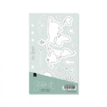 mapamundi stencil plantilla de costura Lora Bailora scrapbooking La esquinit adel scrap México 1