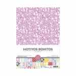 set papeles motivos bonitols volumen 1 pega pale tijeras Basiccrea scrapbook la esquinita del scrap México