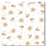 papel vellum flores beige scrapbooking Ojalá Siempre Cocoloko La esquinita del scrap México