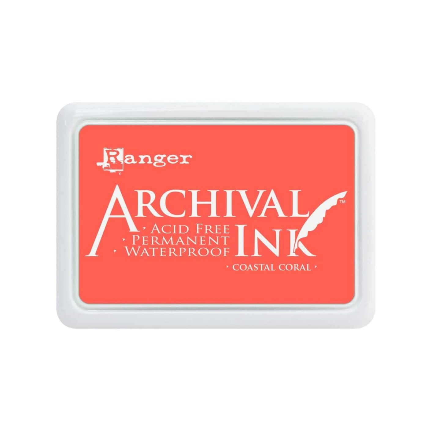 COASTAL CORAL tinta Archival Ink RANGER scrapbook tinta resistente al agua La esquinita del scrap México